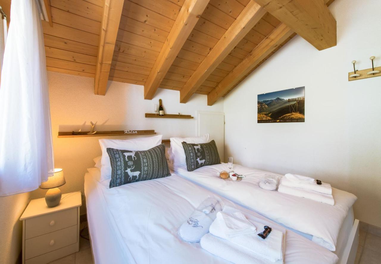 Chalet Rose Penthouse Wengen Exterior foto
